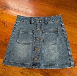 Tommy Hilfiger Kids/Girls Size 10 Blue Jean Cotton Skort With Pockets